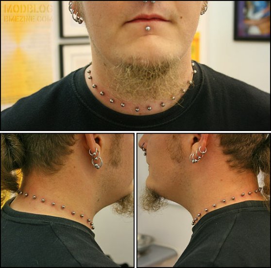 Piercing i tatuaże - łańcuszek.bmp